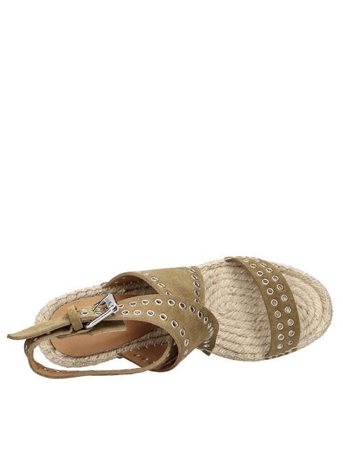 IRIANE model wedges in suede ISABEL MARANT | IRIANE EP0002F-A1C70STAUPE